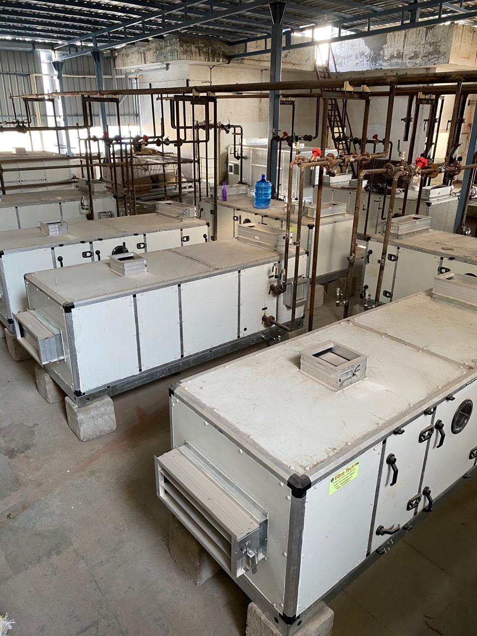 Mechanical and HVAC equipment with utility piping